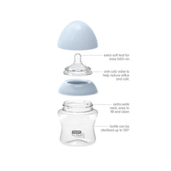 Mum to Mum anti-colic bottle being dishwasher-safe and easy to clean