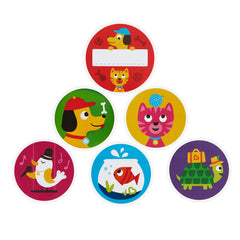 Munchkin Miracle 360 customizable name sticker helps keep track of cups at daycare.