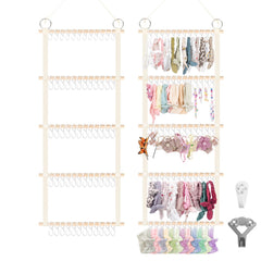 Munzong headband holder front view shows large storage in a tidy nursery