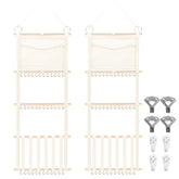 Munzong headband holder wall-mounted in beige for baby accessories