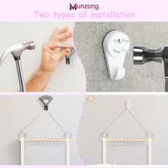 Munzong headband organizer over-100 headbands capacity in a neat display