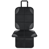 Musclez Baby Car Seat Protector strap-adjustment for secure fit during car rides.