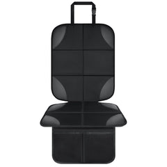 Musclez Baby Car Seat Protector strap-adjustment for secure fit during car rides.