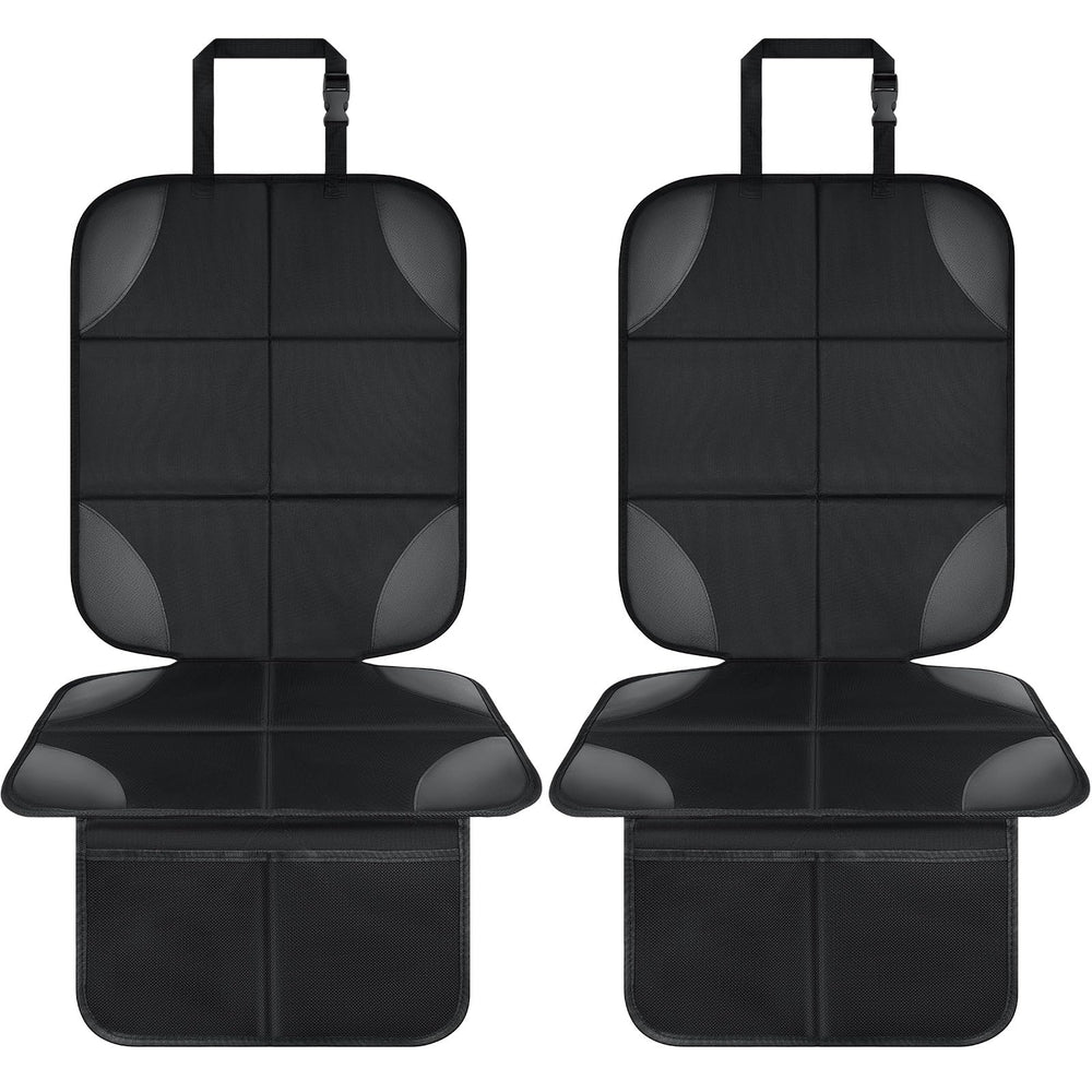 Musclez baby seat protector cover shields seats from spills and stains.