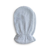 Mushie baby bath mitt pack of 2 for gentle bathtime cleansing.