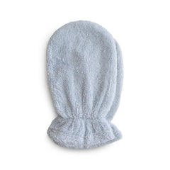Mushie baby bath mitt pack of 2 for gentle bathtime cleansing.
