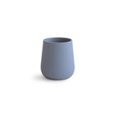 Mushie silicone starter cup Tradewinds ribbed grip supports confident open-cup practice