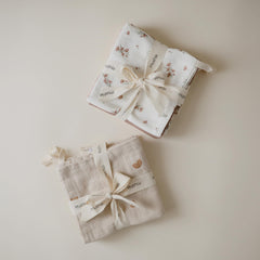 Mushie washcloths gentle on delicate skin during baths and mess cleanups