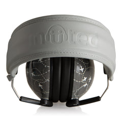 Muted Kids earmuffs are lightweight and collapsible for travel-friendly protection.