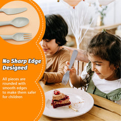 Muulaii 18Pcs toddler utensils set colorful set adds cheerful color to family meals.