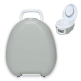 My Carry Potty grey pastel travel potty enables on-the-go potty training.