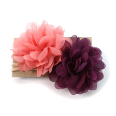 Stretchy nylon elastic headband from My Lello for newborns to big kids.