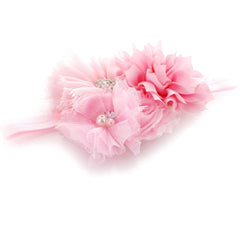 My Lello headband rhinestone bead accents closeup for special occasions