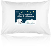 My Little North Star toddler pillow close-up shows soft cotton texture for gentle naps