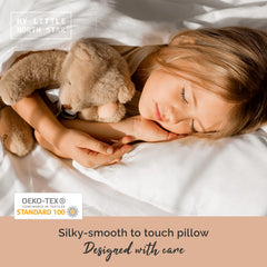 My Little North Star nap-time scene emphasizes ergonomic 13x18 design for kids