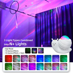 Mycket Star Projector 360 rotation provides immersive starry coverage for kids' rooms