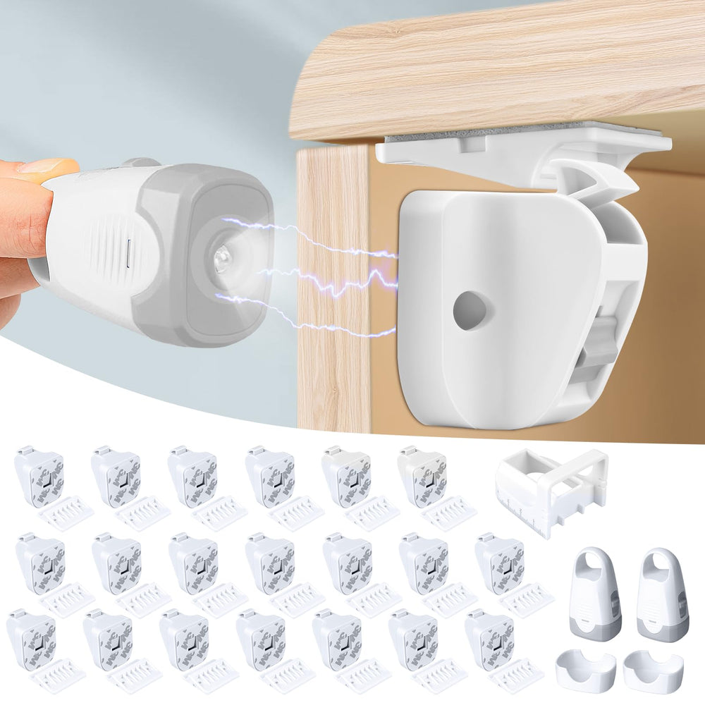 Mydhall invisible-design magnetic cabinet lock improves aesthetics while boosting safety.