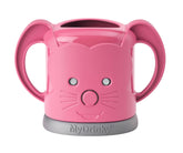 MyDrinky InchBug pouch holder demonstrates compact-fit securing juice boxes.