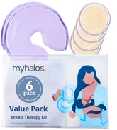 MyHalos Breast Therapy Pack full kit for hot and cold relief during breastfeeding