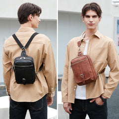 MYHOZEE crossbody diaper bag side view demonstrates adjustable straps for comfortable carrying