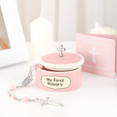 MyMateZoe ceramic-keepsake-box-pink close-up on nursery memories.