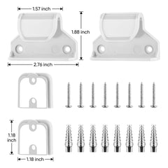 MYPIN screws set for sturdy, long-lasting gate mounting and secure fit.