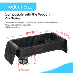 Myvikcar snack tray anti-spill bottle holder prevents messy spills on outings