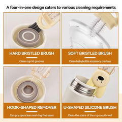 MZLUWM gap cleaning brush reaches tight spaces with precision for thorough gaps.