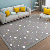 N&V coral velvet baby play mat wide view for spacious crawling area