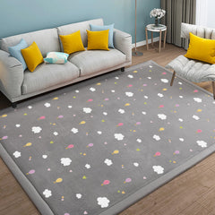 N&V coral velvet baby play mat wide view for spacious crawling area