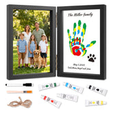 Nabance Family Handprint Kit frame-front view ready for wall display memory