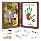 Nabance family handprint kit frame setup for lasting memories and wall display