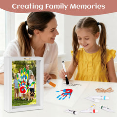 Nabance handprint kit paints in six colors enable playful family memories you can relive.