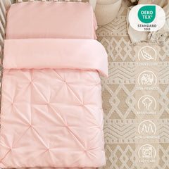 NacoMoco soft microfiber fabric close-up illustrating silky texture and easy care