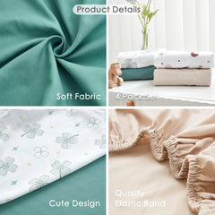 NacoMoco Moon Star design sheet ideal for boys and girls.