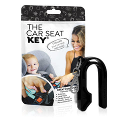 NAMRA car seat key in use demonstrates easy buckle release for quick daily trips.