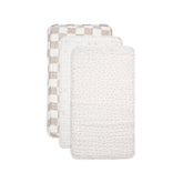 Nana Baby Organics burp cloths nine-layer muslin absorbency demonstration
