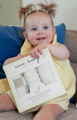 Nana Baby Organics organic cotton soft texture close-up