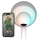 NANOBÉBÉ Smart Baby Monitor 1080p clarity with day-and-night viewing.