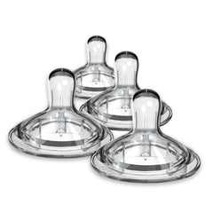 Nanobébé Nipples triple-vented design supports smoother feeds and less air