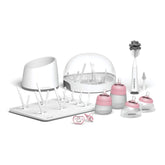 Nanobebe ultimate gen2 sterilizer in pink for efficient bottle cleaning