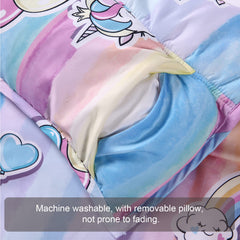 NapCure removable pillow feature enables quick washing and flexible nap setups.