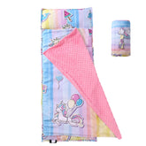 NapCure unicorn nap mat shows a cozy surface for preschool naptime.