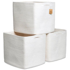 NaturalCozy kallax cubes 13x15x13 on shelf for organized toy and book storage