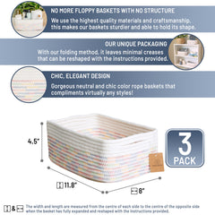 NaturalCozy 3-pack on shelf demonstrates organized nursery storage