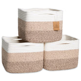 NaturalCozy Storage Cubes 9x9x7 pack shot show sturdy, odor-friendly organization for shelves.