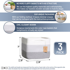 NaturalCozy Storage Cubes folding-instructions demonstrate easy shaping for a custom fit