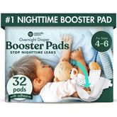 Naturally Nature Overnight Diaper Pad Pack demonstrates enhanced absorbency for leak protection during sleep.