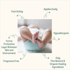 NatureONLY organic plant and mineral-derived ingredients provide gentle care for delicate skin.