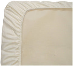 Naturepedic organic cotton top surface highlighting gentle, breathable comfort for naps
